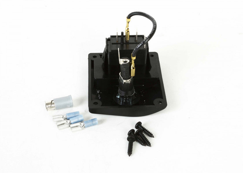 Montert lensepumpe kontrollpanel 12V med sikringsholder - Rule