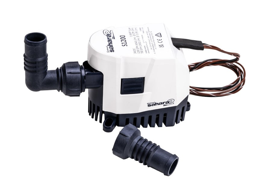 Lensepumpe SAHARA Mk2 1200 automatisk 24V forside