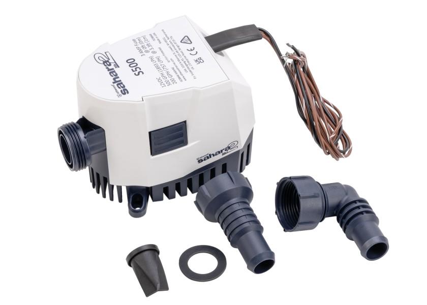 Lensepumpe SAHARA Mk2 800 automatisk 12V med tilkobling