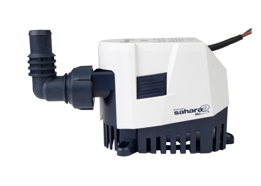 Montert Lensepumpe SAHARA Mk2 800 automatisk 24V i båt