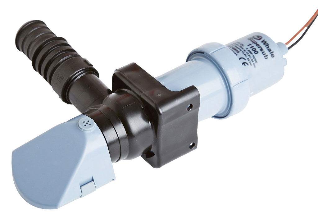 Lensepumpe Supersub 500 automatisk 12V 1920 l/t forfra