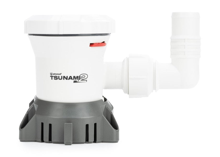 Nærbilde av impeller i Lensepumpe TSUNAMI Mk2 1200 24V 76 l/min