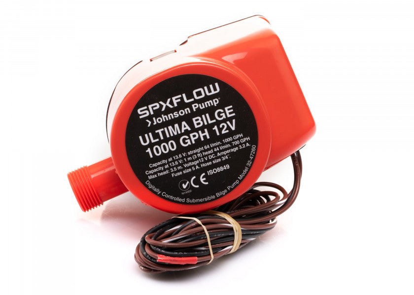 Detaljbilde av Lensepumpe Ultima 1000GPH 12 V 64 l min
