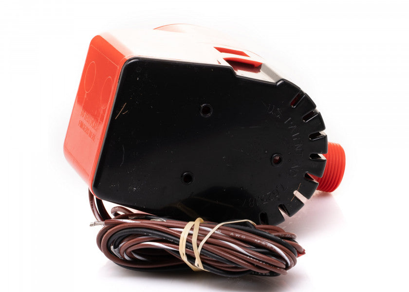 Lensepumpe Ultima 1000GPH 12 V 64 l min med slangekobling