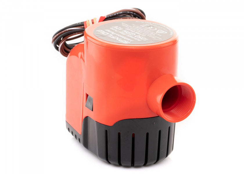 Lensepumpe Ultima 1250GPH 12 V 79 l/min med integrert bryter forfra