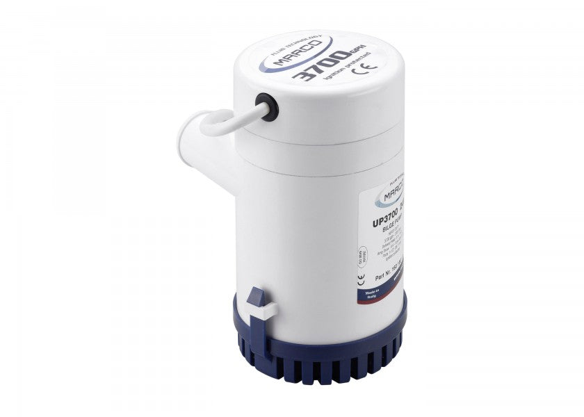 Lensepumpe UP3700 24 V 232 l/min bakside