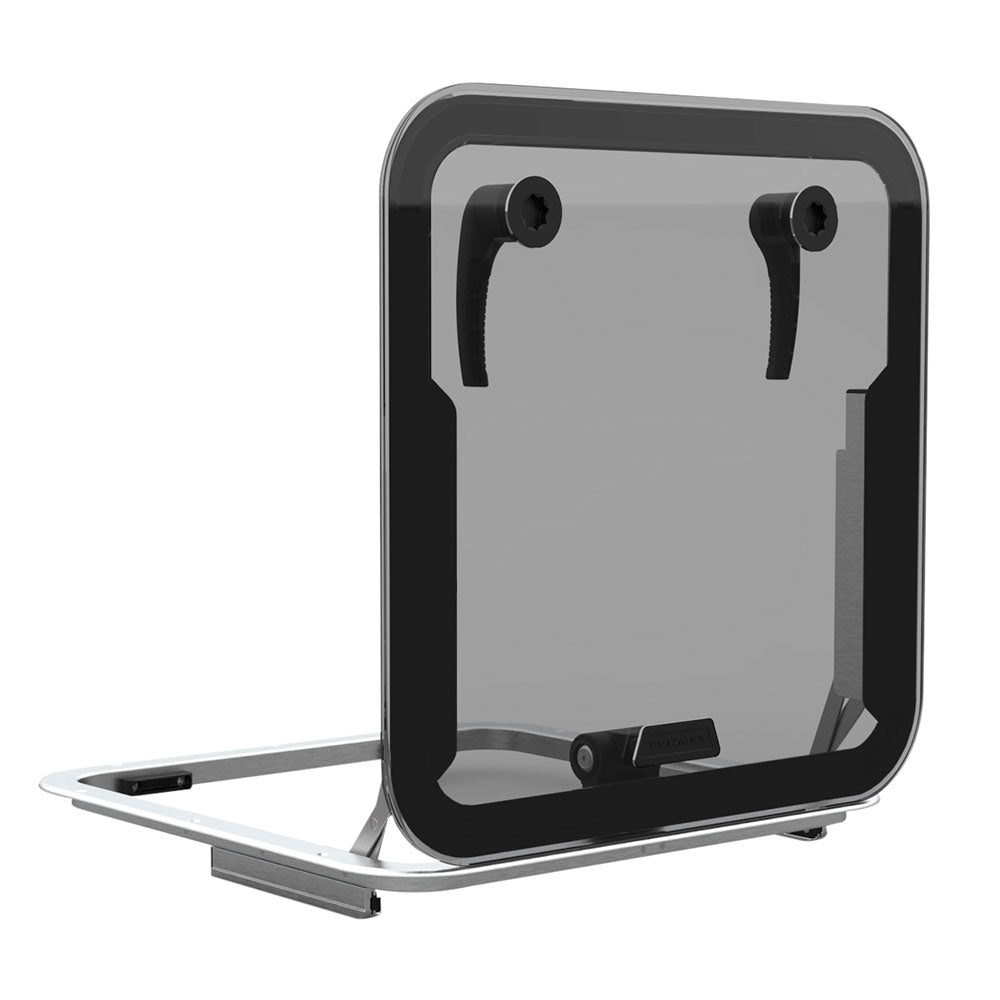 Lewmar Ultra Low Profile dekksluke 388 x 518 mm grå akryl bakside