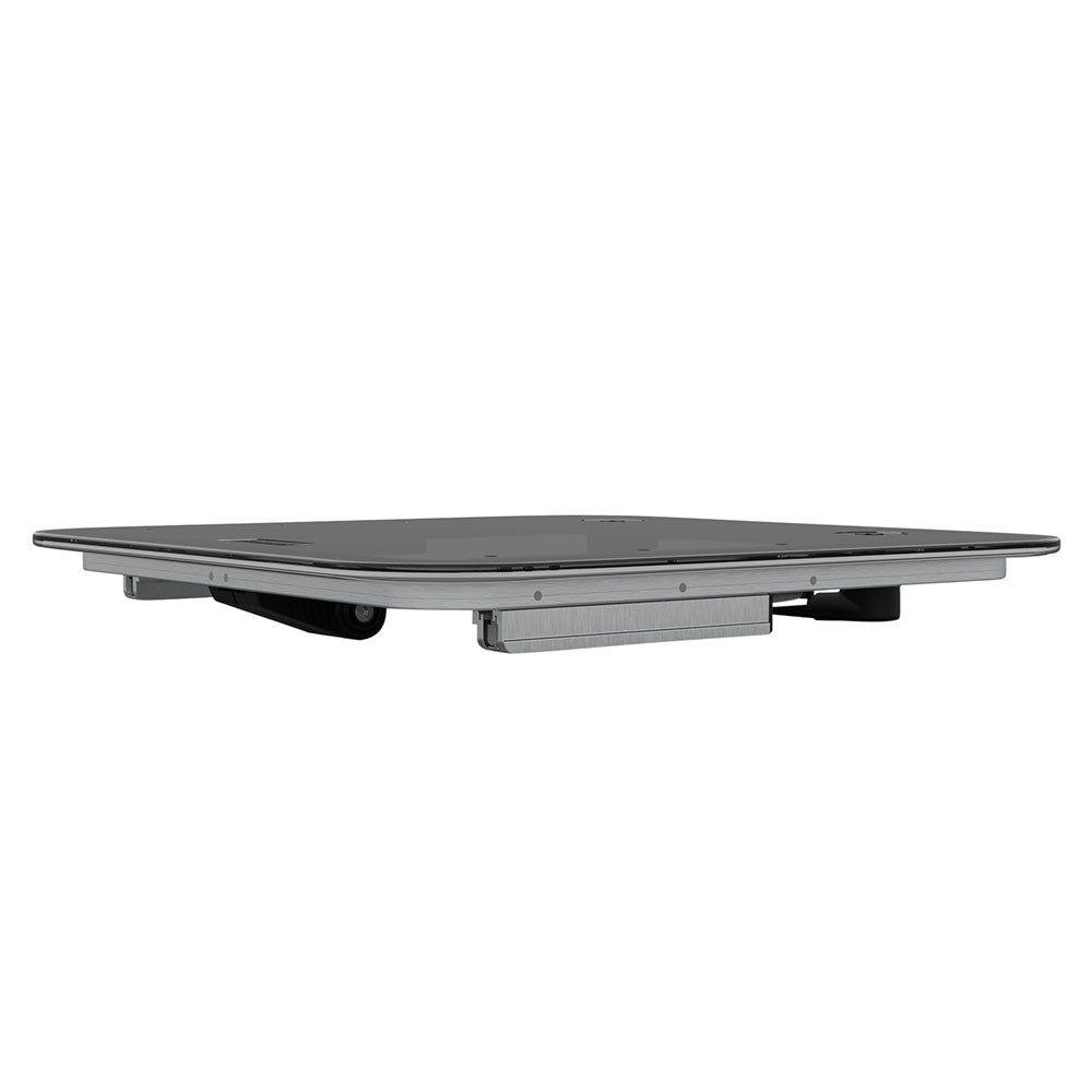 Lewmar Ultra Low Profile dekksluke 388 x 518 mm grå akryl detalj av ramme