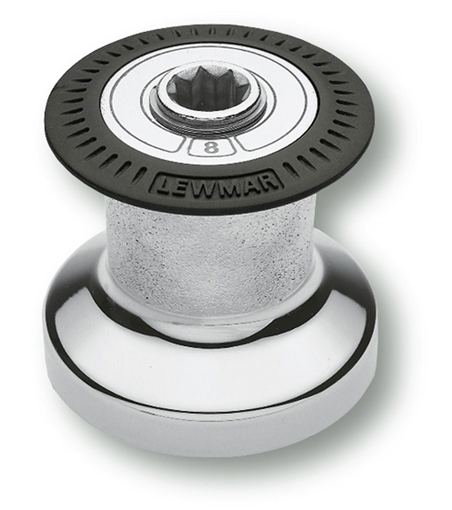 Lewmar vinsj modell 6 A aluminium trommel 59 mm forfra