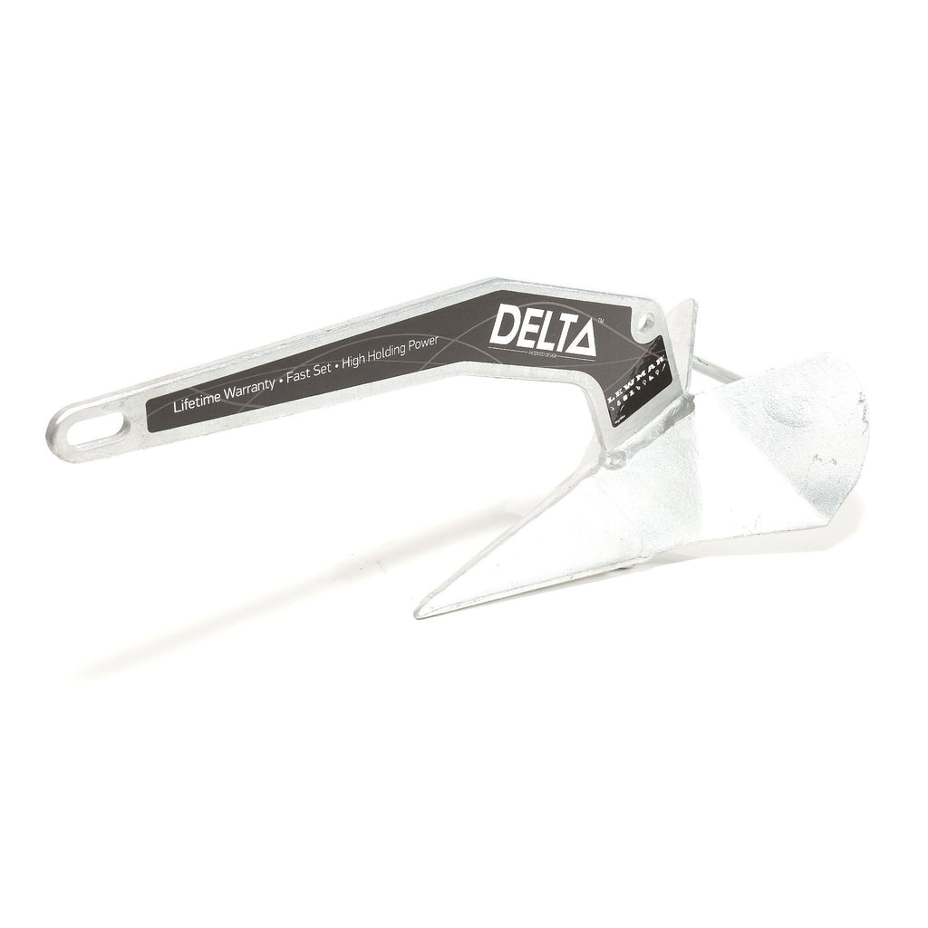 Lewmar Delta ploganker manganstål 4 kg montert