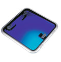 Lewmar Low Profile luke 03 246 x 301 mm akryl 25 mm lav profil forfra
