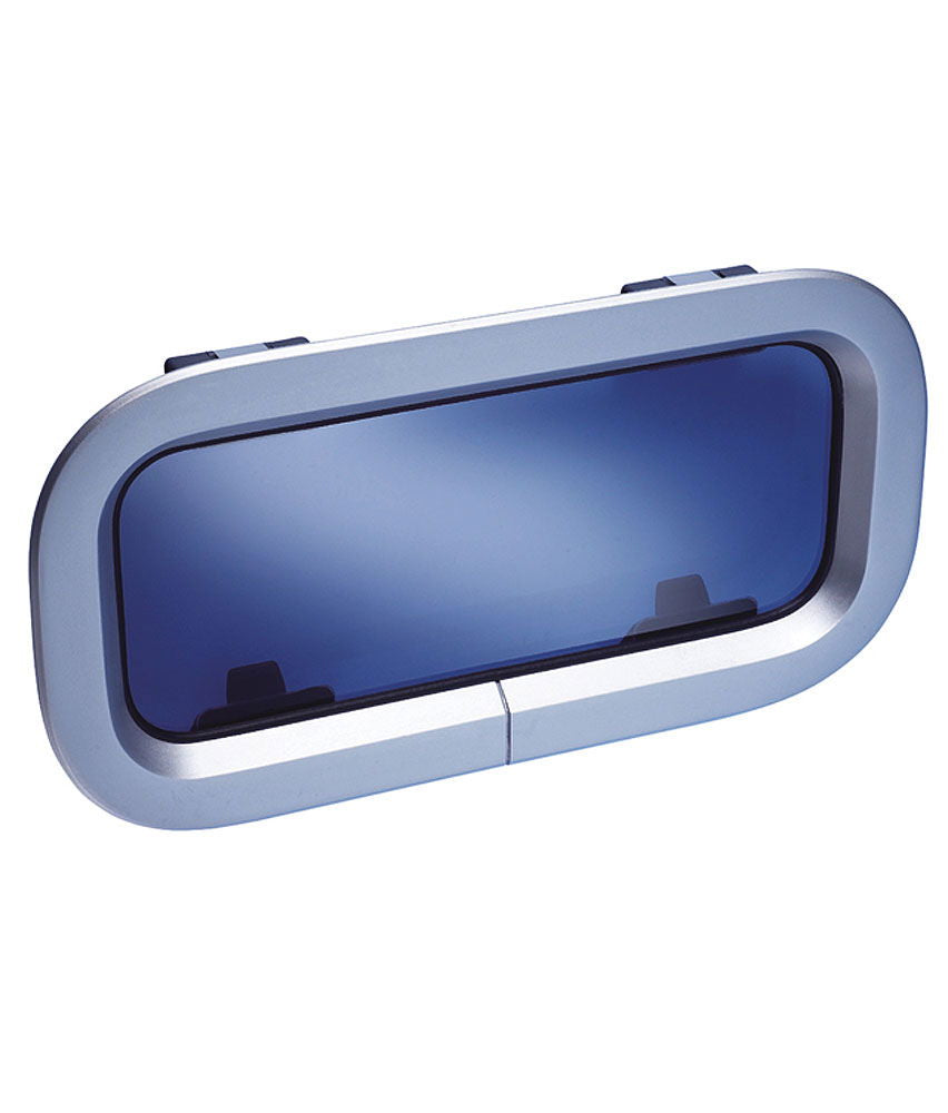 Lewmar Standard vindu fast 191 x 367 mm elfenben detalj av ramme