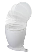 Lite Flush elektrisk toalett 24V fra Jabsco, forfra