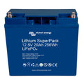 Lithiumbatteri LiFePO4 12,8V 20Ah med BMS forfra