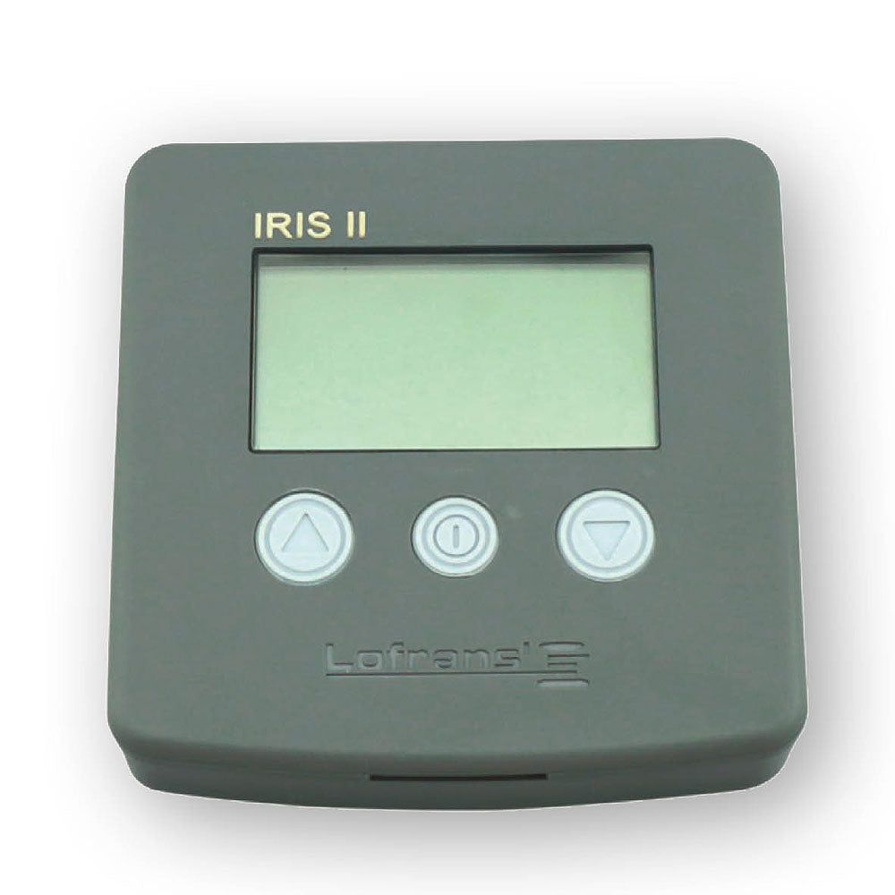 Lofrans Iris II kjettingteller 3,3" LCD IP67 forfra