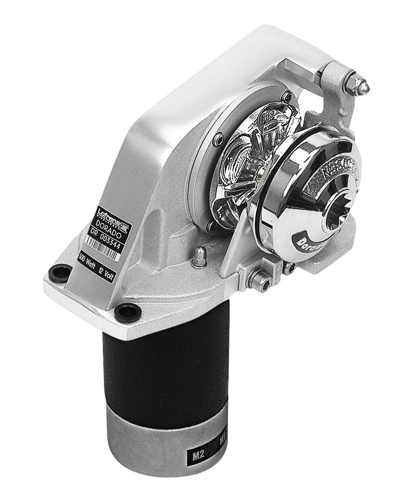 Lofrans Dorado ankervinsj 500 W 6 mm kjetting 600 kg forfra