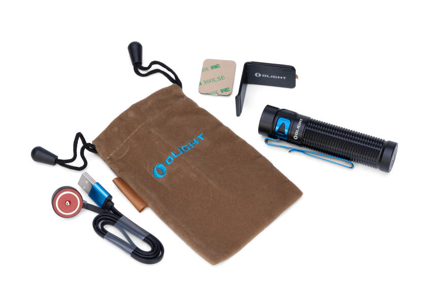 Detalj av Lommelykt Baton III Pro 1500 lumen IPX8