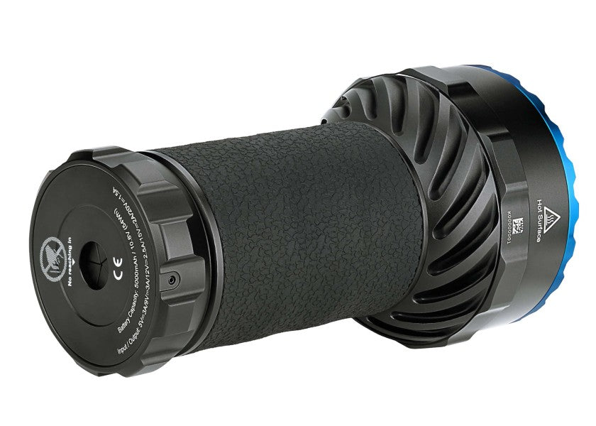 Lommelykt MARAUDER 2 14000 lumen oppladbar sideprofil