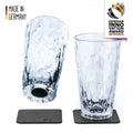 Longdrinkglass med magnet 300 ml 2-pack Silwy forfra