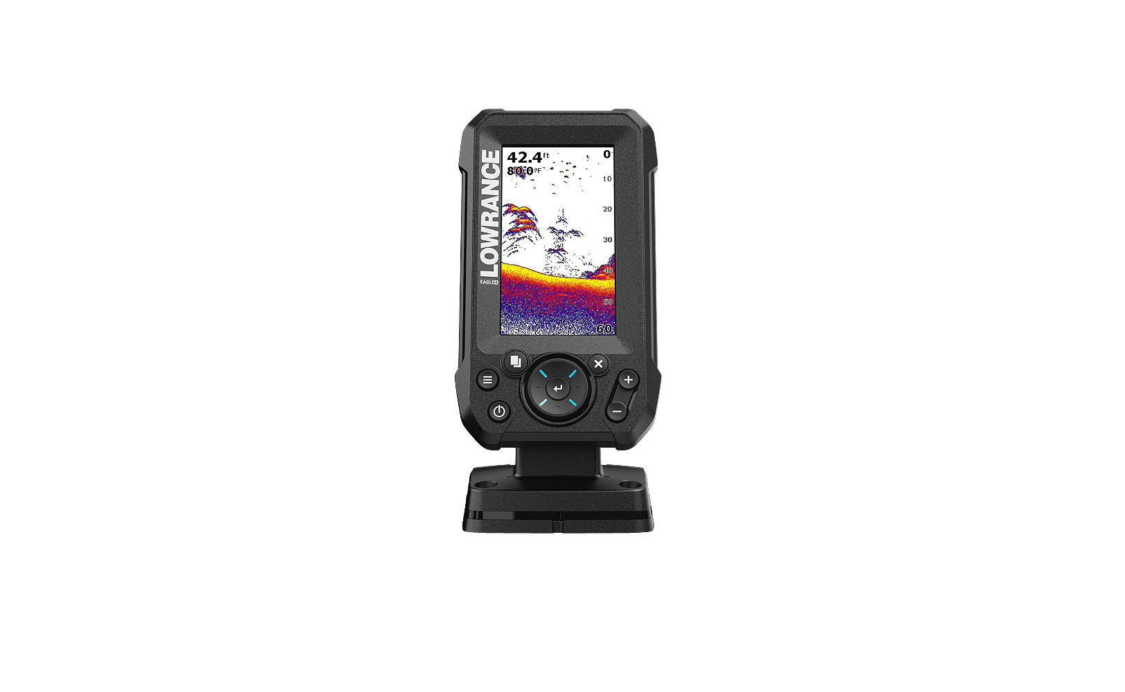 Lowrance Eagle 4x ekkolodd 4 tommer bakside