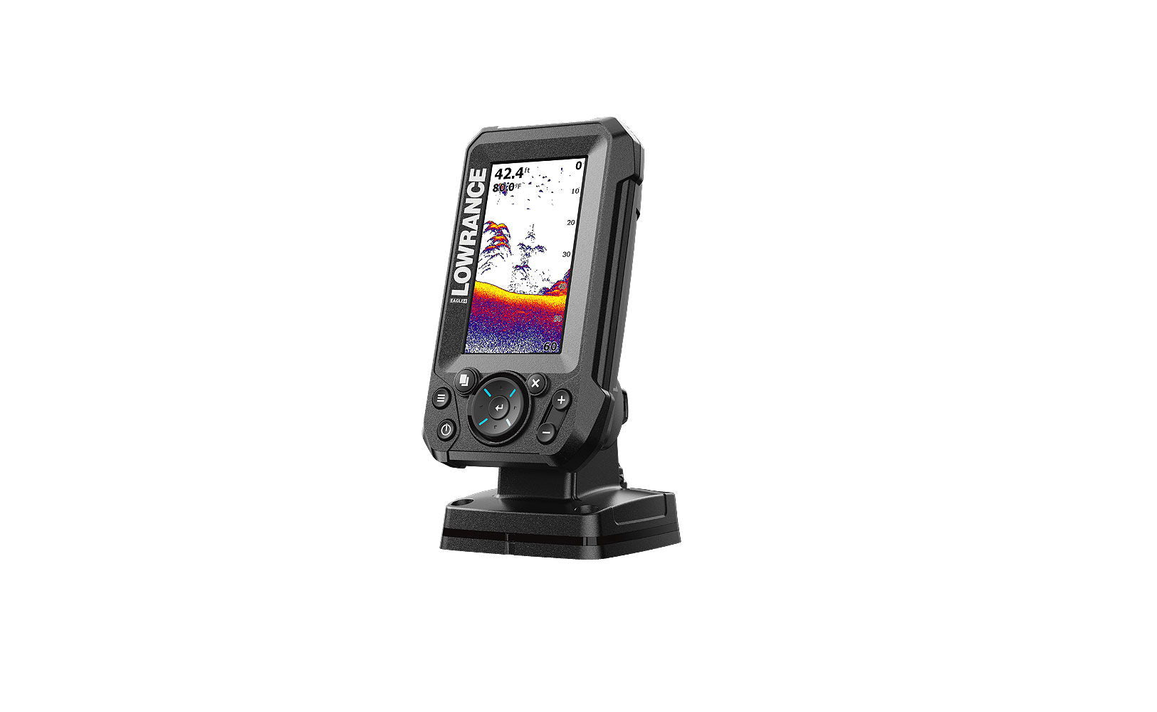 Nærbilde av HDI svinger til Lowrance Eagle 4x
