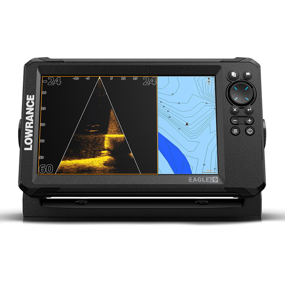 Lowrance Eagle Eye-9 Live ekkolodd og kartplotter bakside