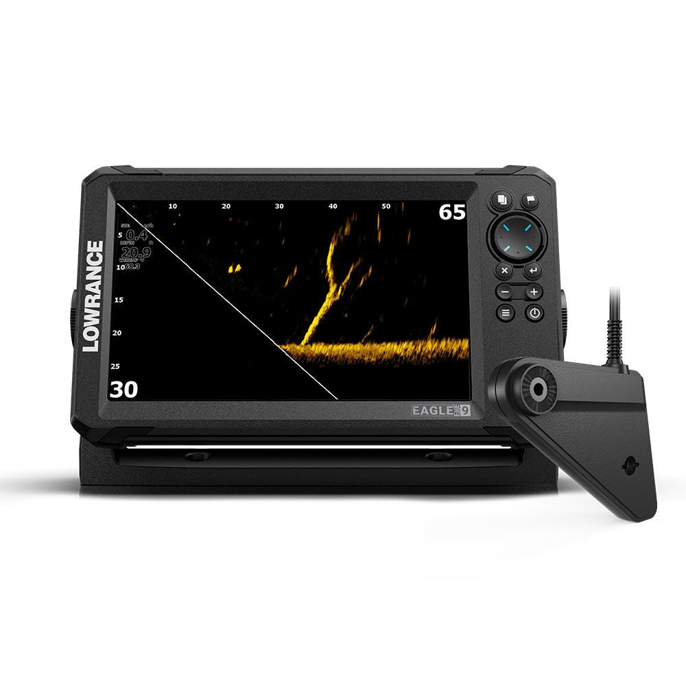 Lowrance Eagle Eye-9 Live ekkolodd og kartplotter forfra