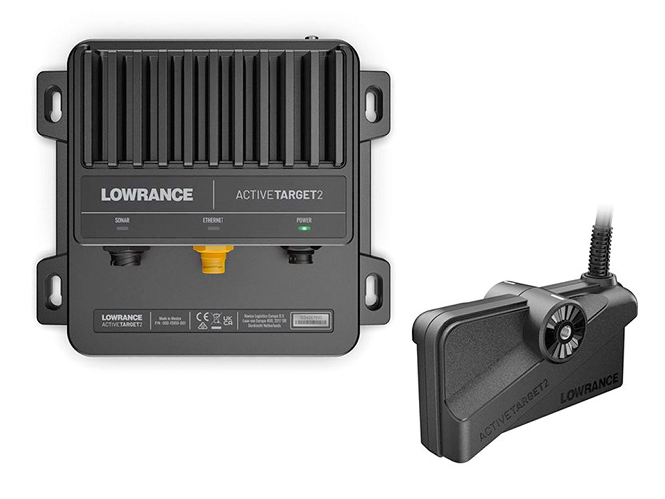 Lowrance sett Elite FS 7 kartplotter 7 montert