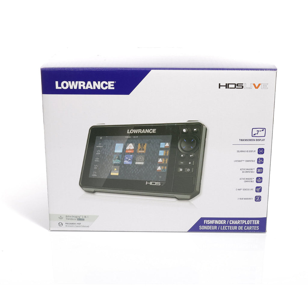 Bruk av Lowrance HDS-7 Live kartplotter på vannet