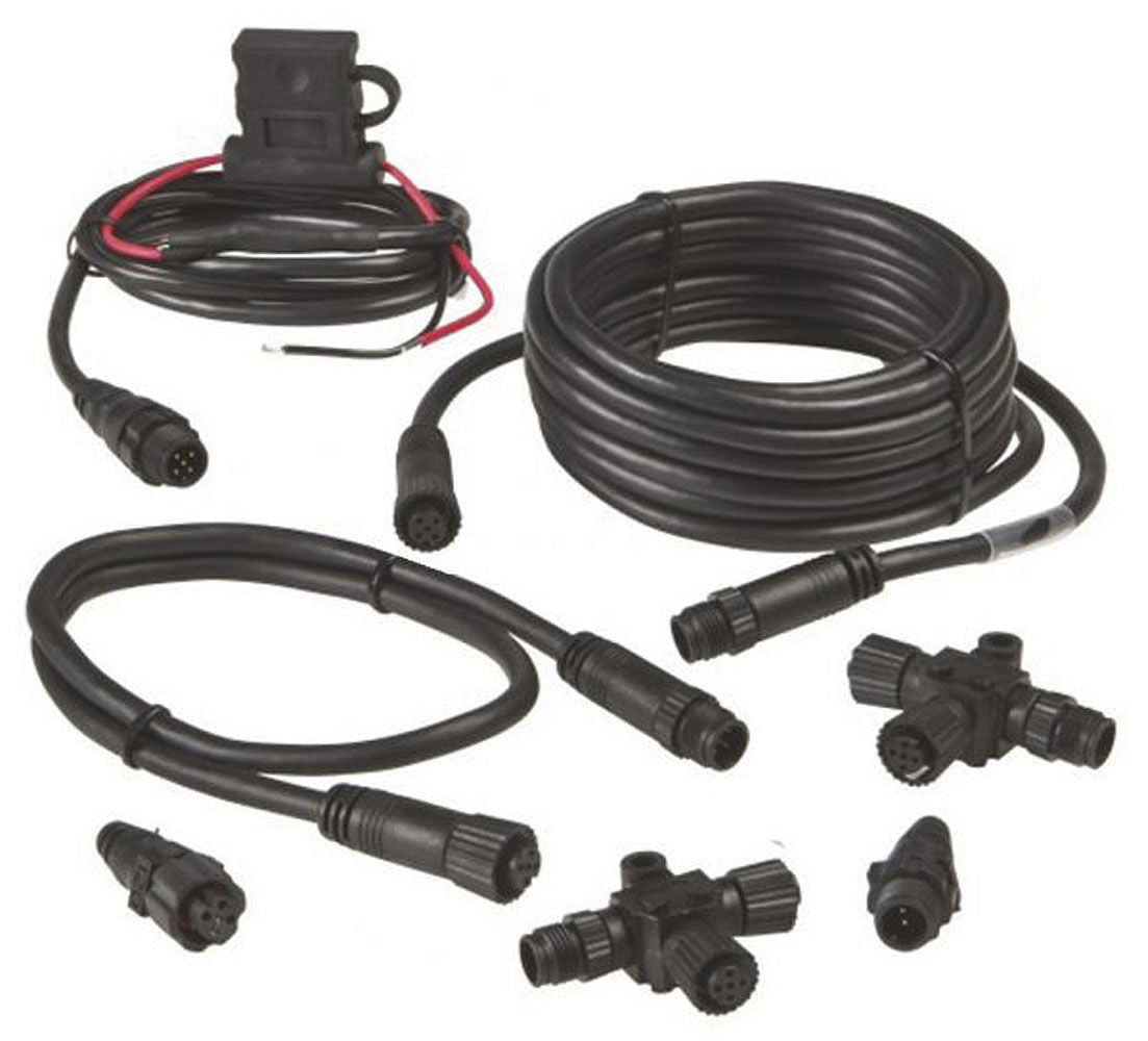Lowrance Starter Kit NMEA 2000 med kabler og T-kontakter for nettverkstilkobling