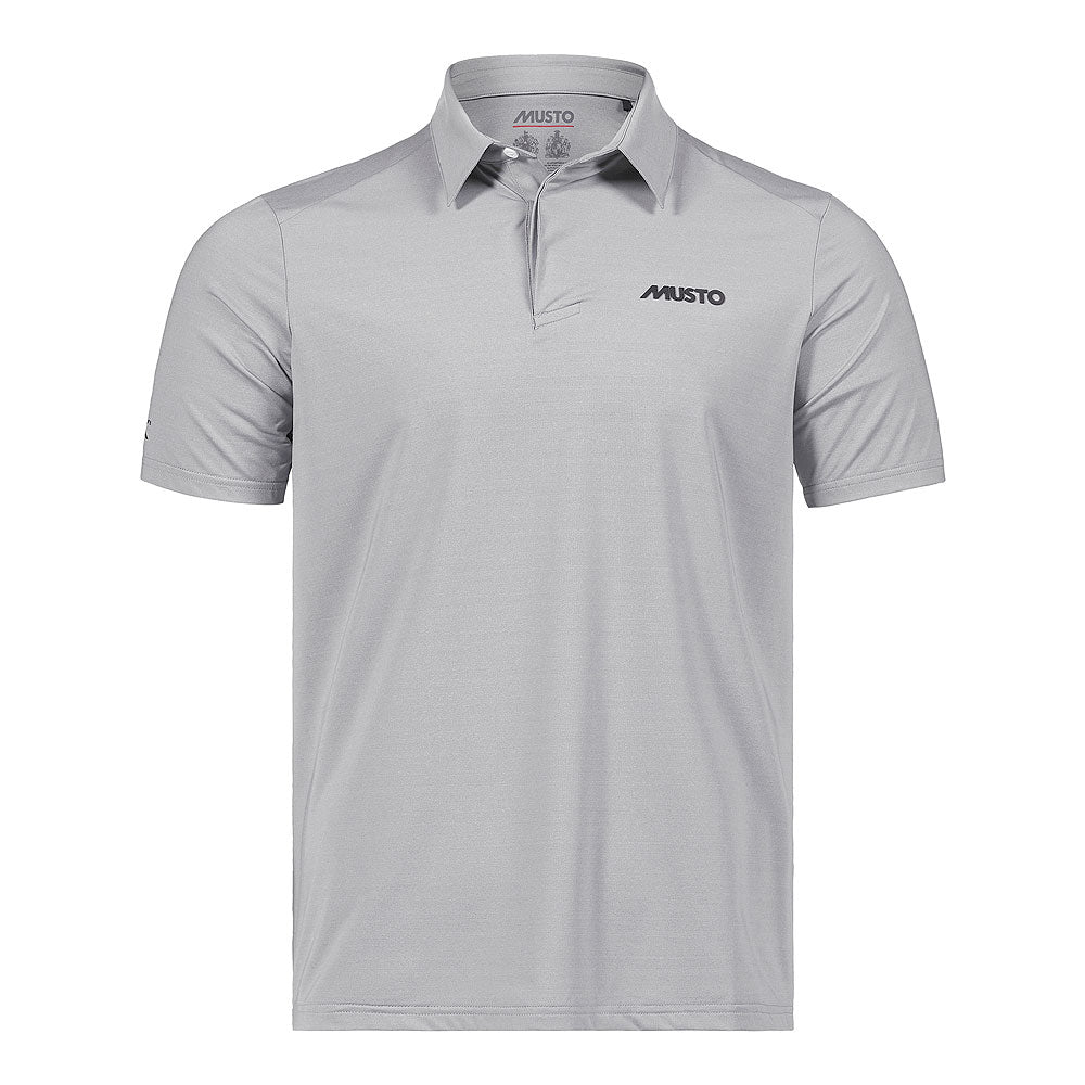 LPX Sunblock Dynamic poloskjorte UV femtipluss Ice-Cafe kjøling fra Musto sett forfra