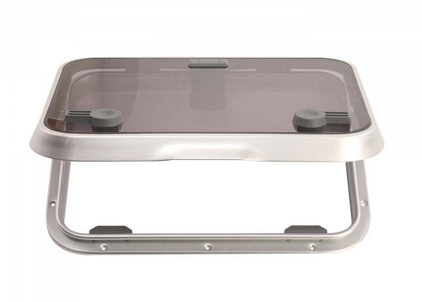Luke OCEAN 54 aluminium 459 x 574 mm rektangulær - Lewmar åpen