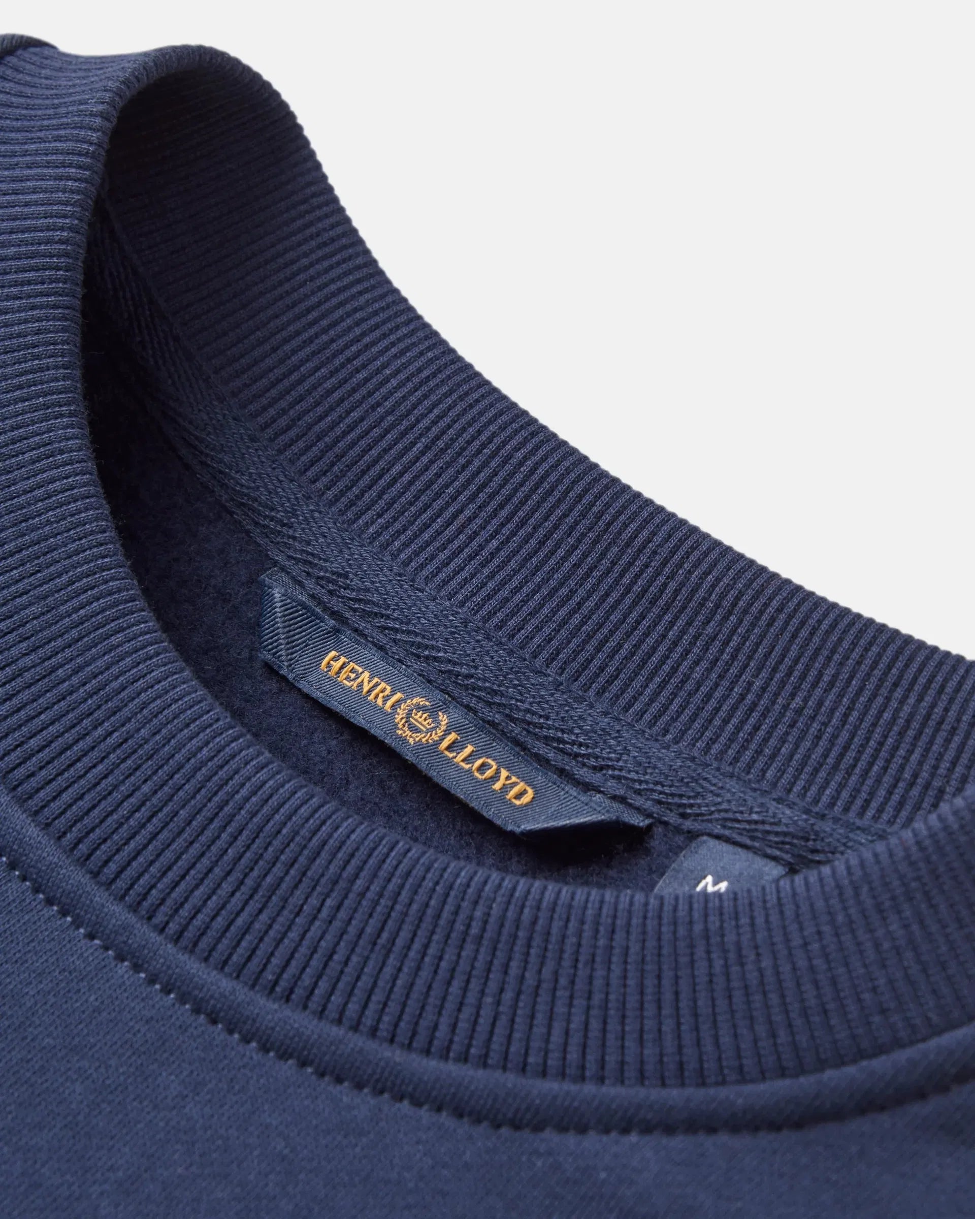 Lytham sweatshirt 315 g/m² med YKK glidelås marineblå bakside