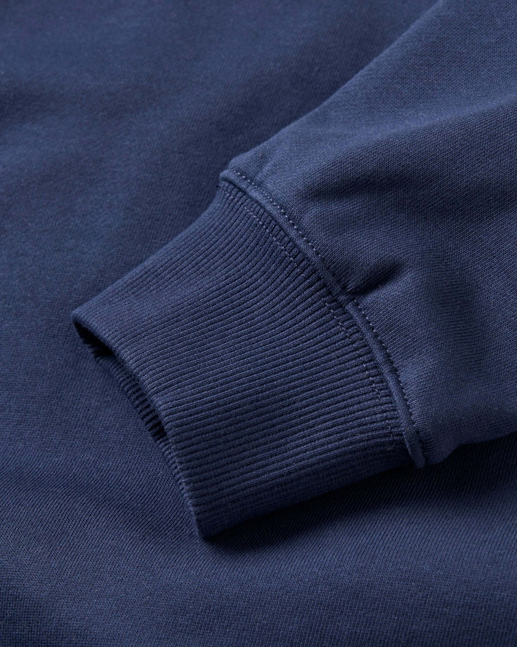Montert Lytham sweatshirt 315 g/m² med YKK glidelås marineblå nærbilde