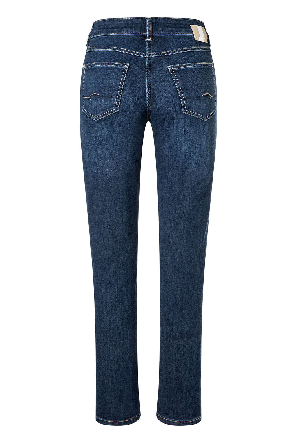 Søm og stoff på MAC Angela stretchjeans dame 5 lommers slim fit