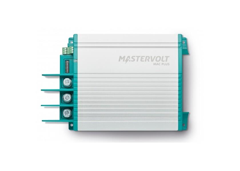 Mac Plus 24/24-30 + CZone batteri-til-batteri-lader 30 A bakside