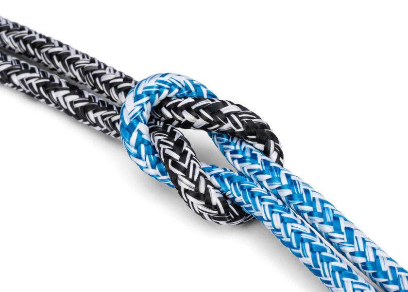 Detalj av MAGIC PRO tau for fall og skjøter Dyneema kjerne-kappe