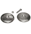 Magnesiumanode tallerken Ø 75 mm - Compass forfra