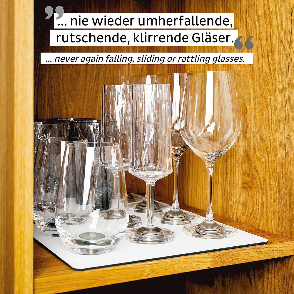 Detalj av Magnetisk sklimatte for glass - Silwy