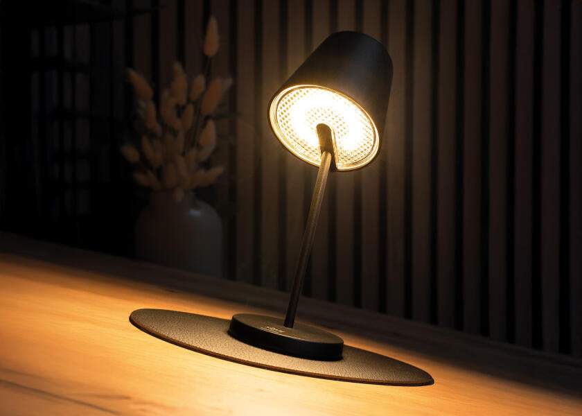 Magnetlampe PORTOFINO LED dimbar med magnetfot bakside