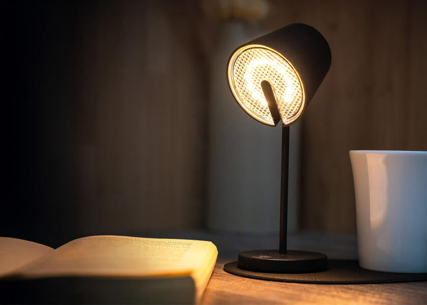 Detalj av magnetfot på Magnetlampe PORTOFINO LED dimbar