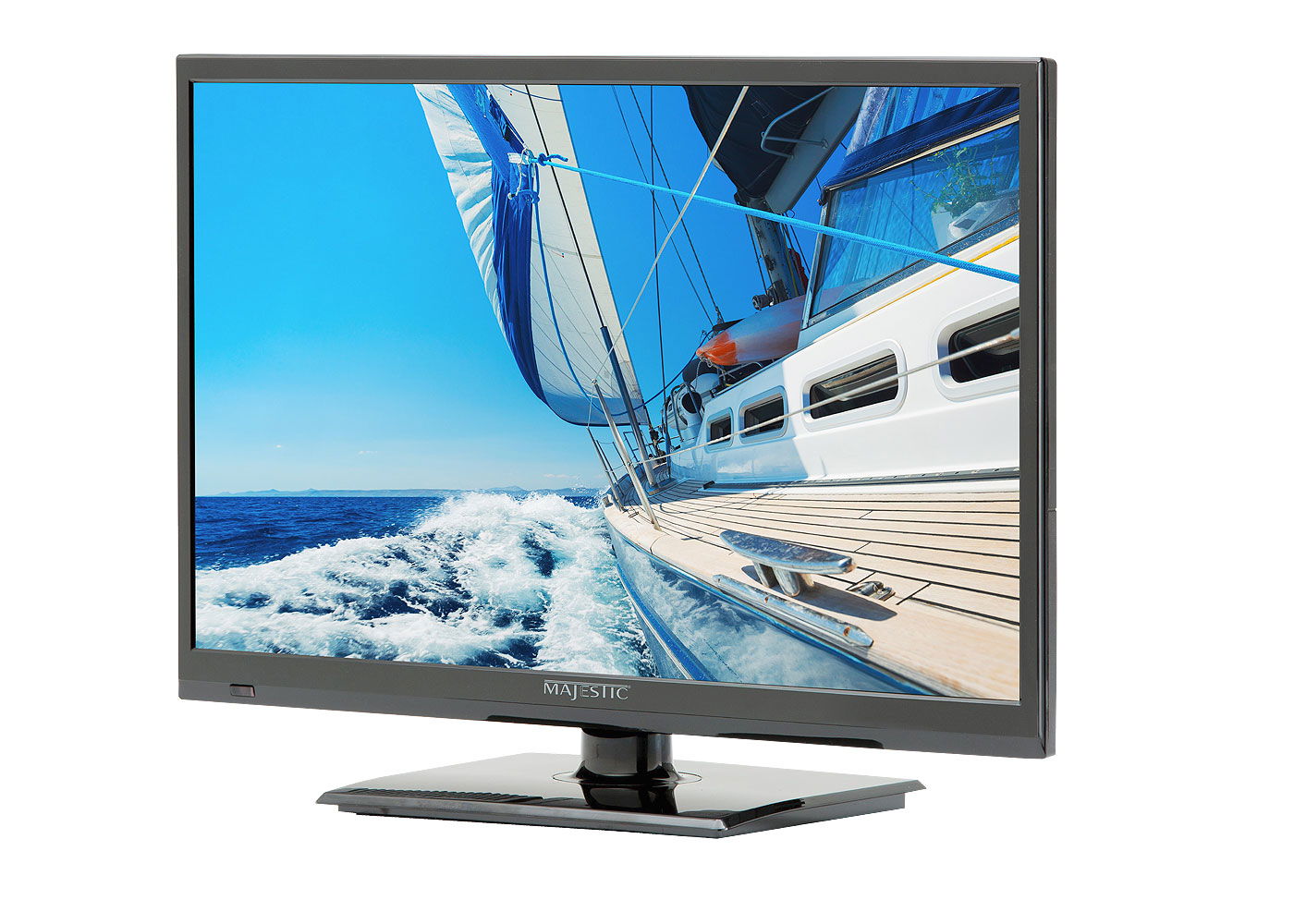 Majestic TV 15,6 tommer 12V DVB-T2/S2 forfra