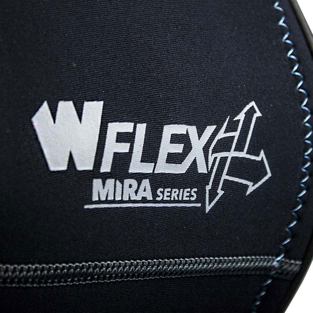 Mansjetter på Neopren-top 2,5 mm W-Flex flatlock-sømmer