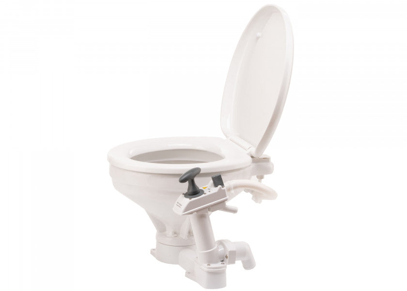 Manuelt toalett AquaT komfort med soft close-lokk front