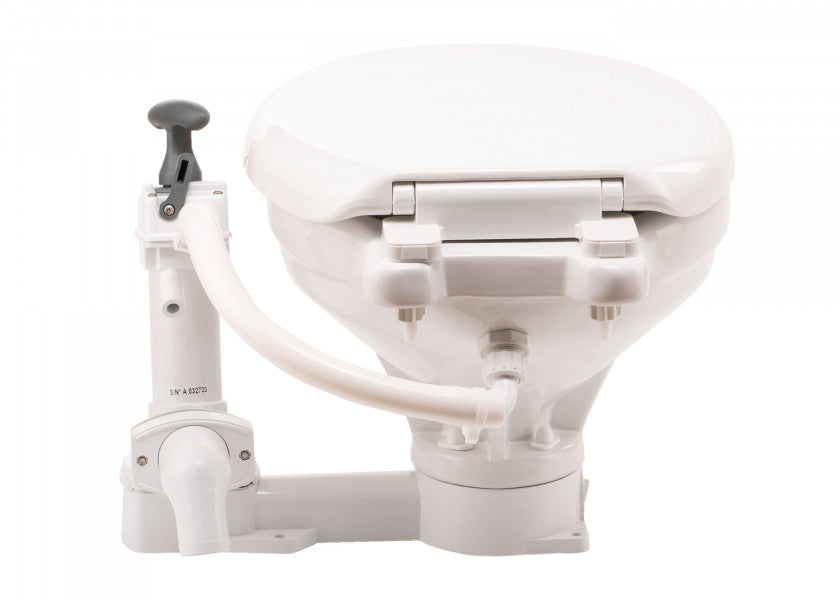 Manuelt toalett AquaT komfort med soft close-lokk side