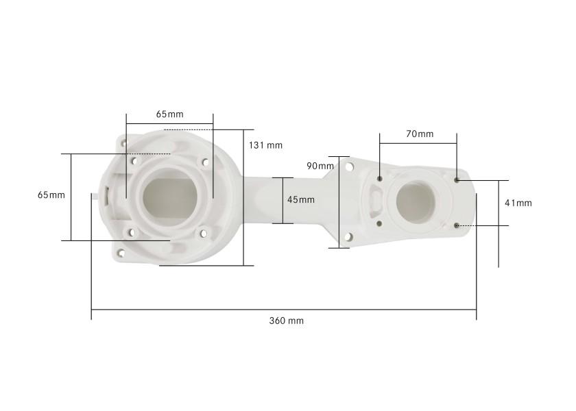 Manuelt toalett NEW STYLE komfort med soft close-lokk med åpent lokk