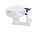 Manuelt toalett turn-2-lock kompakt 28,5x45x42,5 cm 9 kg - Talamex forfra