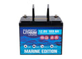 Marine litiumbatteri LiFePO4 12V 100 Ah - ECO WORTHY forfra
