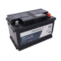 Marinebatteri bly-syre 60Ah 12V vedlikeholdsfritt Dolphin PRO forfra