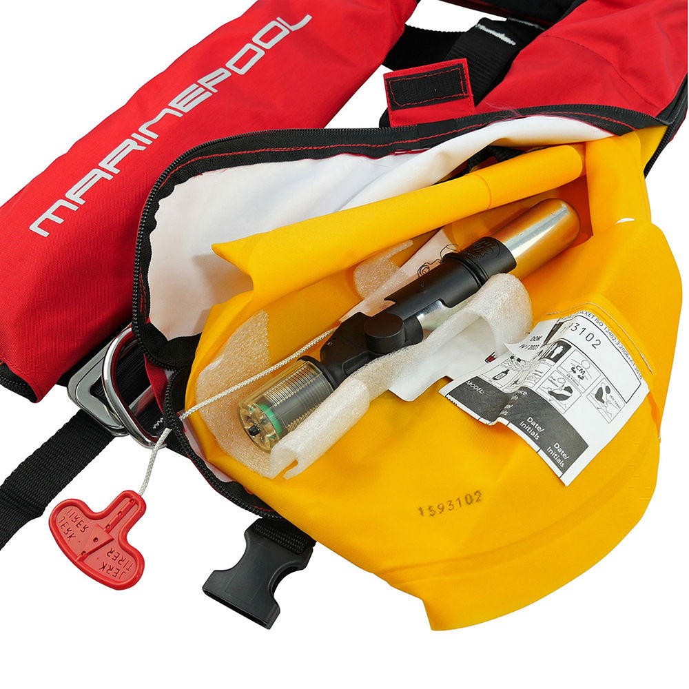 Marinepool automatvest 220 N ISO Sport sammenlagt